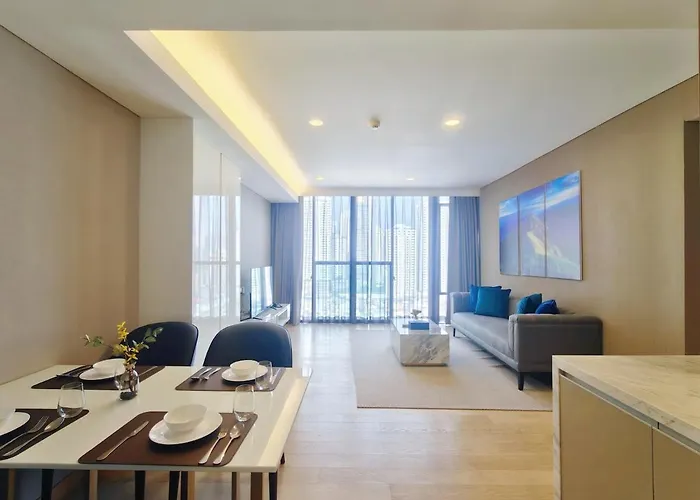 Apartment New Family Near Asok And Queen Sirikit Center Bangkok