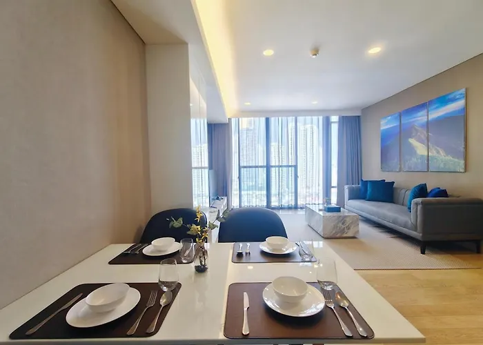 Apartment New Family Near Asok And Queen Sirikit Center Bangkok
