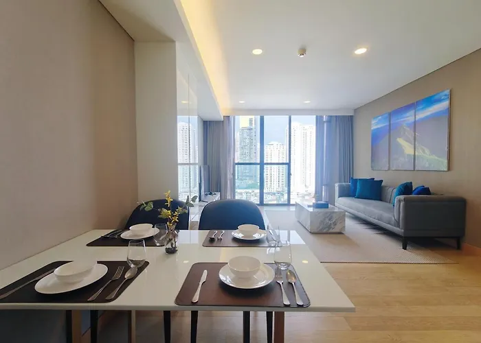 Apartment New Family Near Asok And Queen Sirikit Center *